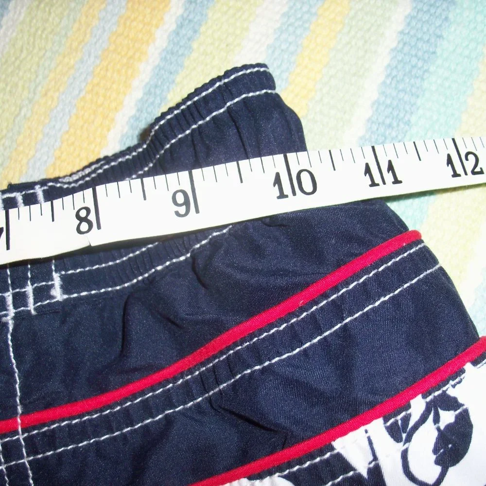 Boy's Nautica Hawaiian swim shorts 7